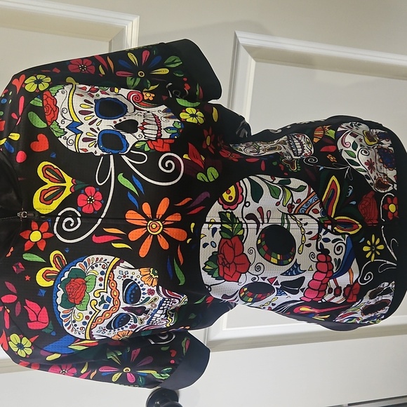 Weimostar Colorful Day of the Dead Cycling Jersey - Picture 5 of 7